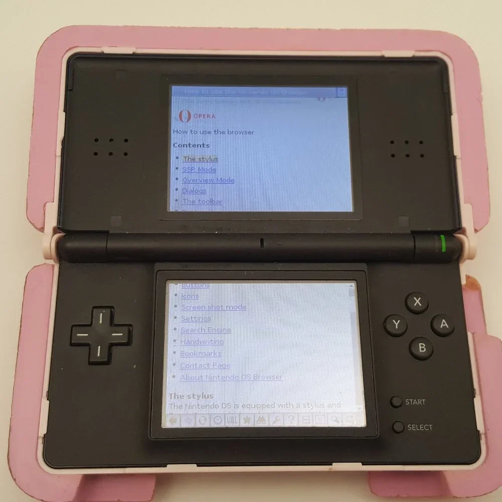Nintendo DS Browser [ Opera ] (Nintendo DS, 2007) w/ Memory Expansion Pack USED